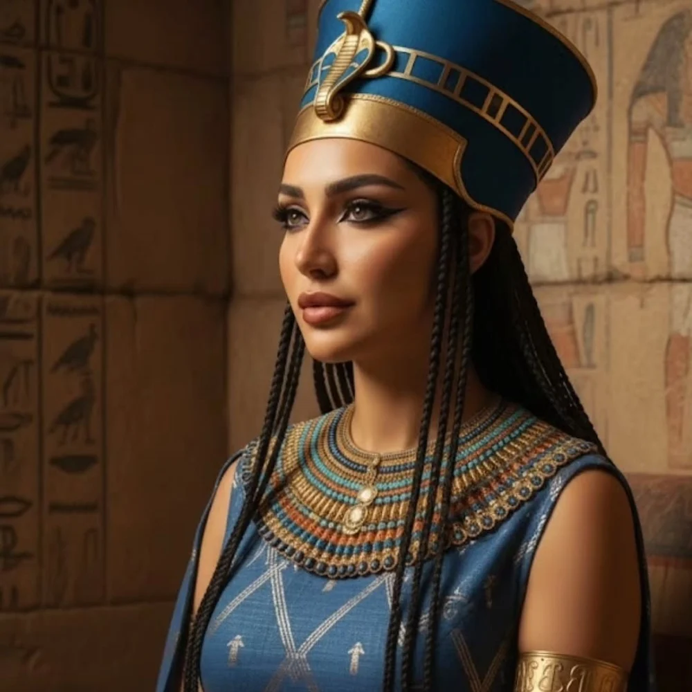 تسريحات فرعونية وأكسسواراتها وكيف قلدتها النجمات مع افتتاح المتحف المصري الكبير