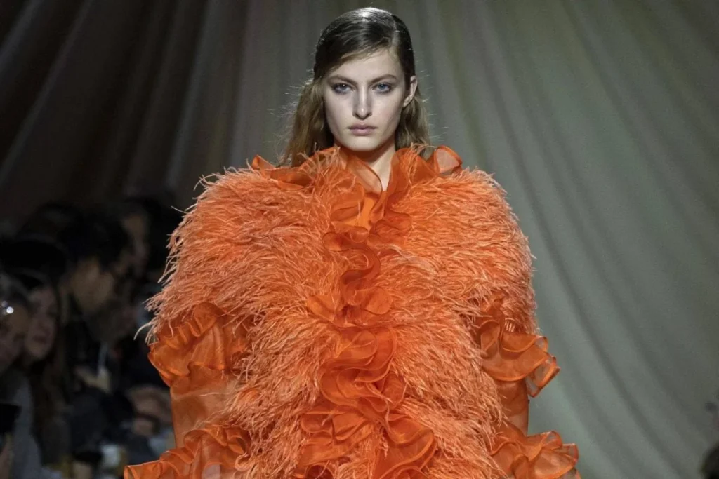 الريش يعود: لمسة أناقة تلفت الأنظار من جديد