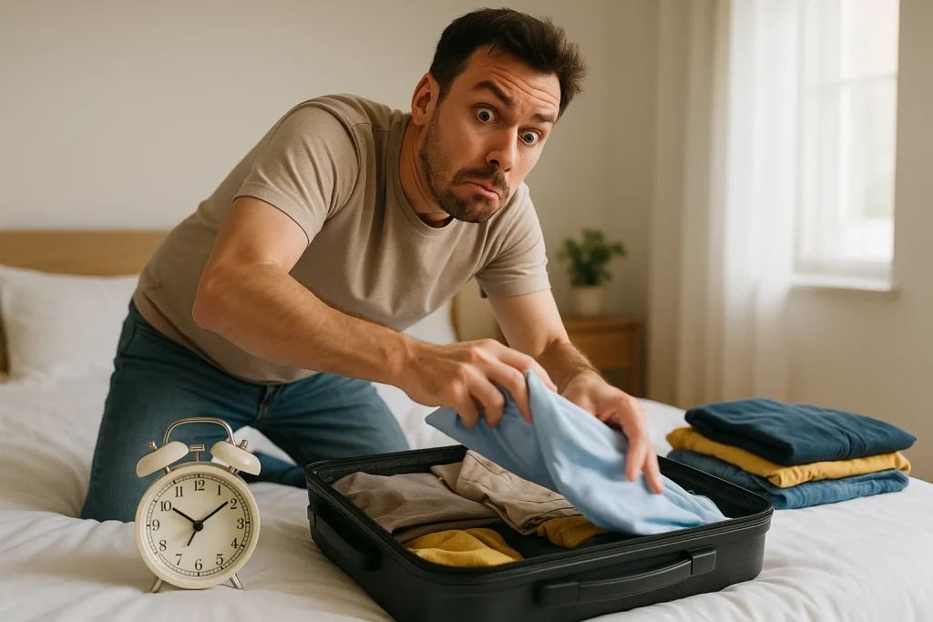 احزم حقيبتك في 15 دقيقة فقط: خطة الطوارئ للمسافر الكسول