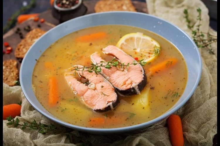 شوربة السمك المفيدة للصحة