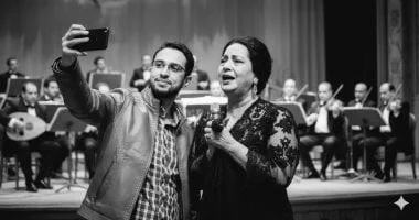 سيلفى مع الست برومبت جاهز لصورتك في حفلات أم كلثوم