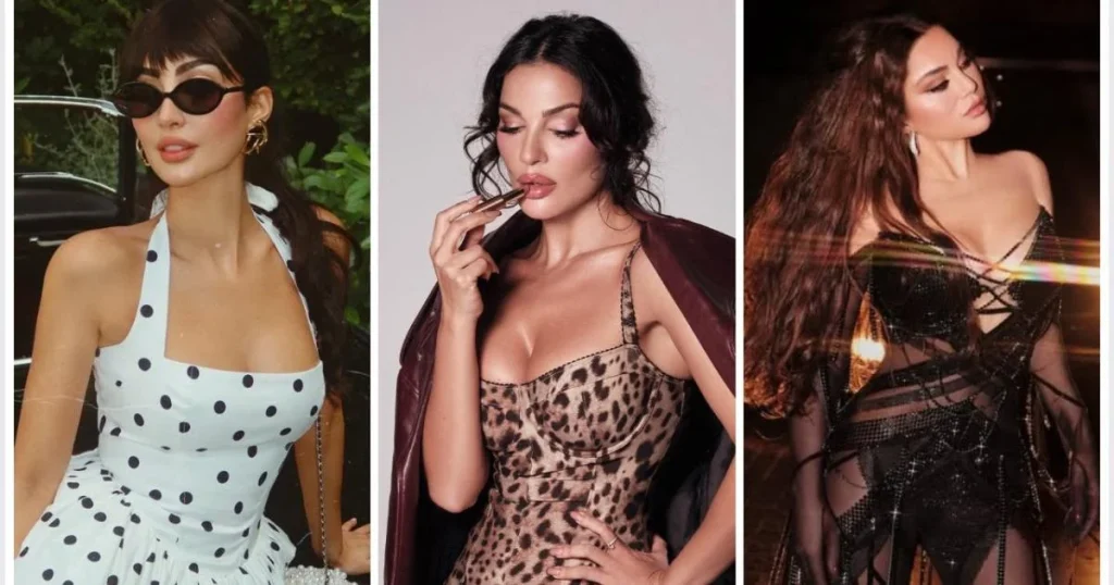 إطلالات جريئة للنجمات في 2025: من نور الغندور إلى مايا دياب