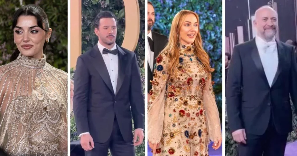 إطلالات النجوم الأتراك في Joy Awards 2026