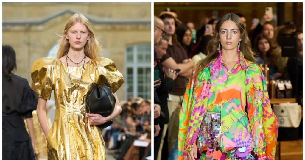 الميتالِيك والنيون: لغة جيل Z في الموضة