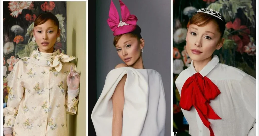 أريانا غراندي بإطلالات بوحي ياباني في جلسة تصوير حديثة