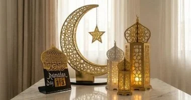 الفوانيس الهندسية ترند ديكور رمضان 2026