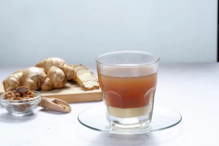 شاي كرك مع الزنجبيل