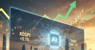 الذكاء الاصطناعي يدفع بورصات آسيا نحو مستويات قياسية جديدة