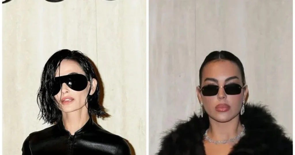 إطلالات النجمات في عرض ديمنا الأول لدار غوتشي بميلانو