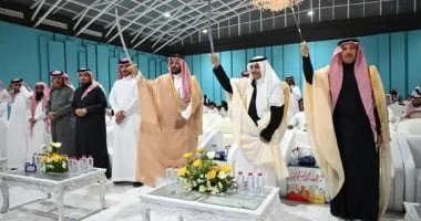 أهالي رفحاء في السعودية يحتفلون بعيد الفطر وسط أجواء فرح وبهيجة