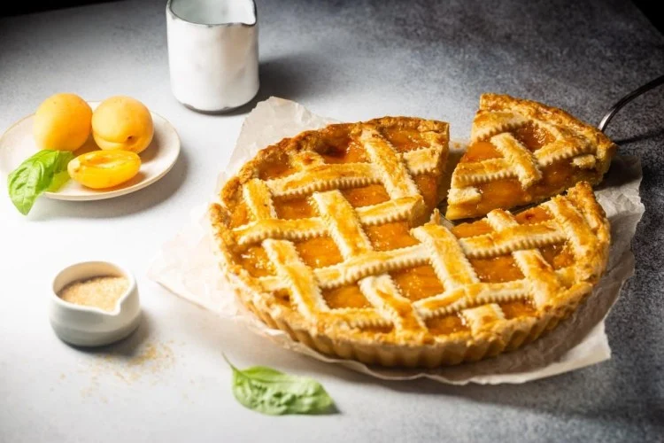 الباستا فلورا بشكل بسيط