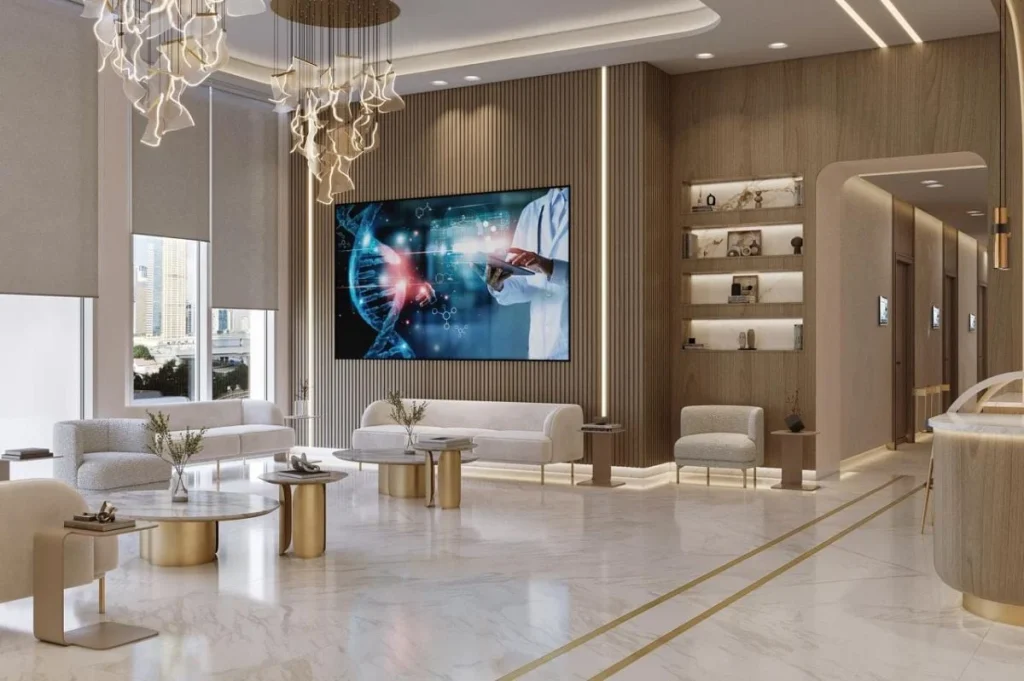 عيادة Grand European Clinic وجهة جديدة للفخامة الطبية في قلب الحبتور