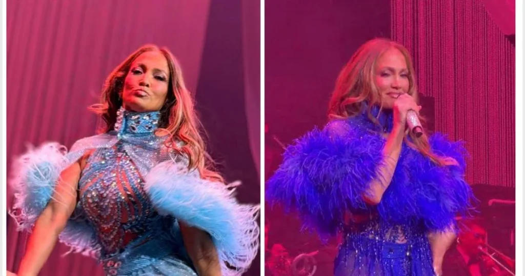 إطلالات مسرحية لافتة لجينيفر لوبيز بتوقيع شربل زوي