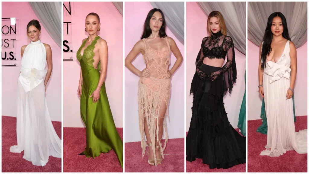 إطلالات جريئة لنجمات هوليوود خلال حفل Fashion Trust US