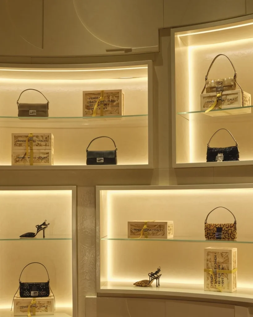 حقائب Baguette من Fendi لعاشقات الاكسسوارات الأنيقة