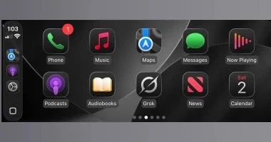 xAI تضيف وضع Grok الصوتي إلى CarPlay